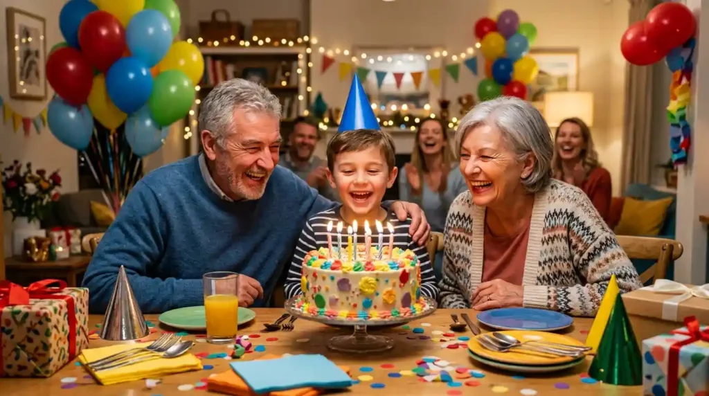 Birthday Celebration Wishes for Grandson