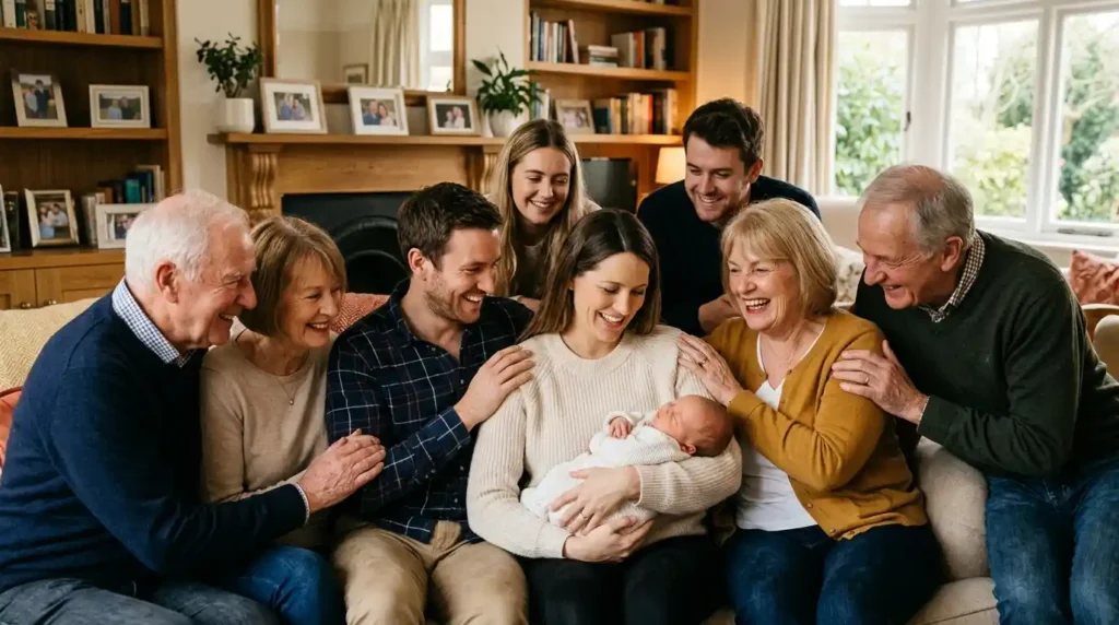 Family Congratulations on Baby Boy Wishes