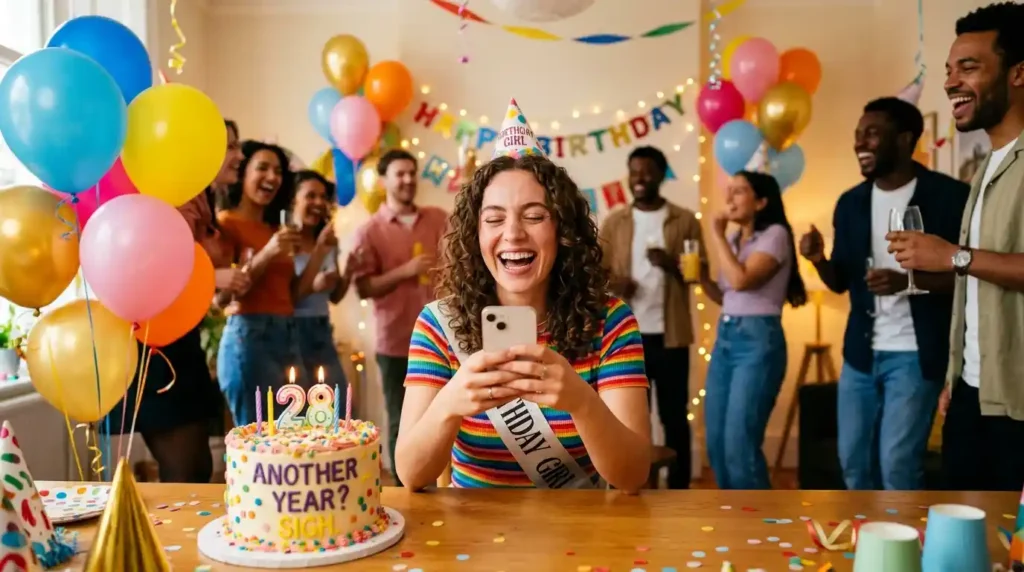 Funny Birthday Thank-You Lines