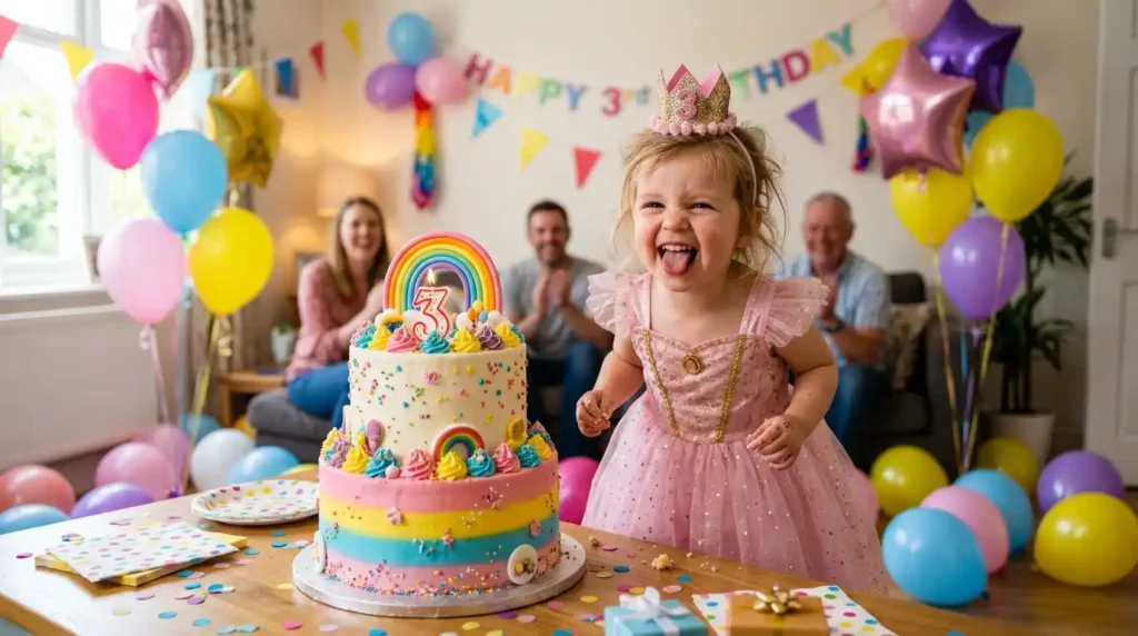 Funny Birthday Wishes for a Three-Year-Old Princess