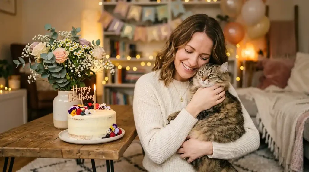Heartfelt Birthday Wishes With Cats