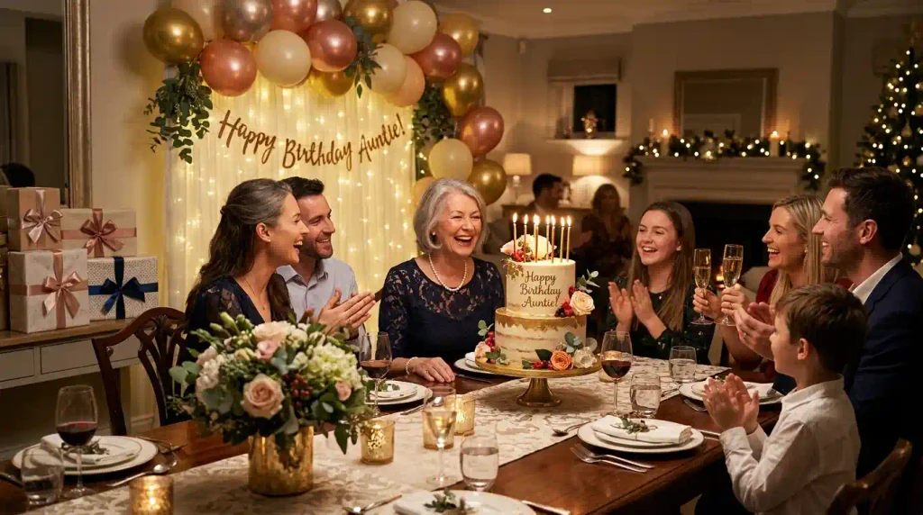Birthday Celebration Wishes For Auntie
