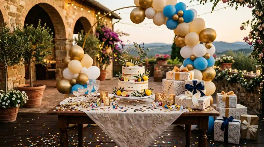 Celebration Birthday Wishes in Italian