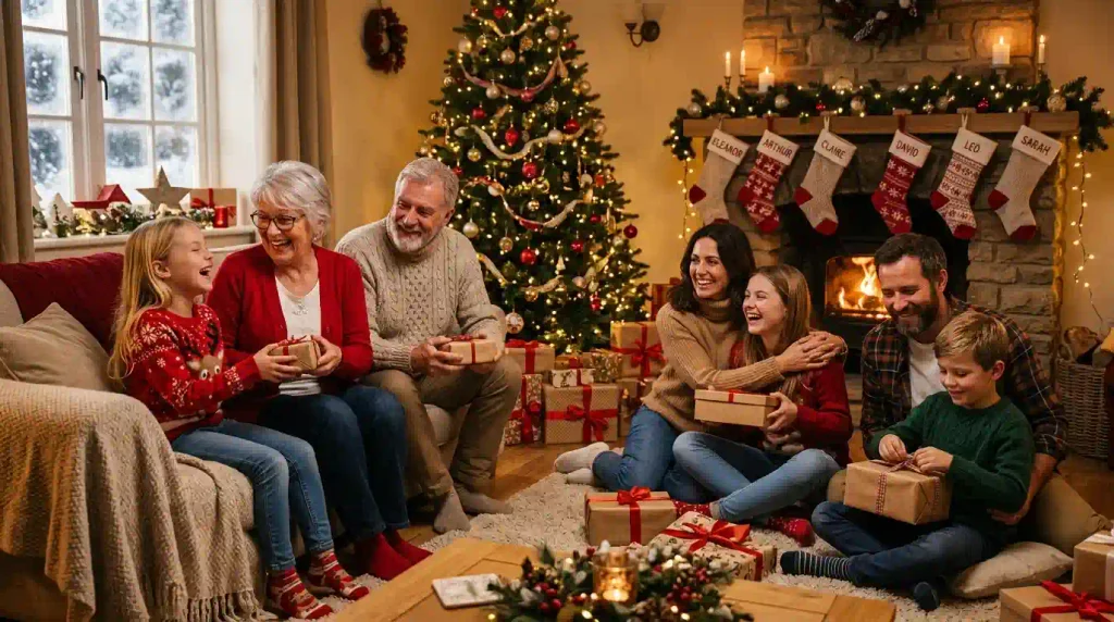 Family Belated Christmas Wishes
