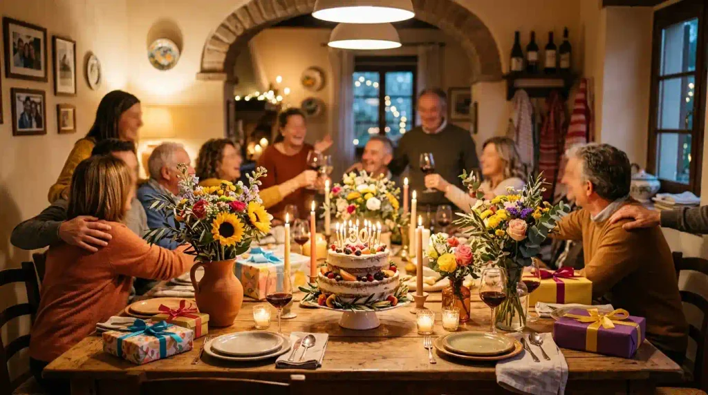 Family Birthday Wishes in Italian