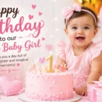 Baby Girl Birthday Wishes
