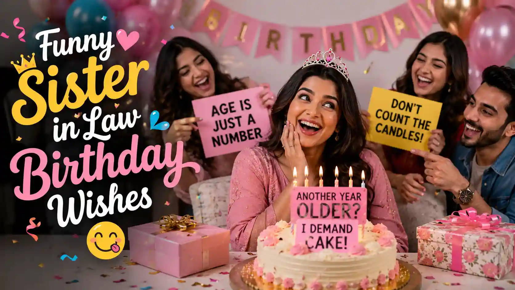 Sister in Law Birthday Wishes Funny