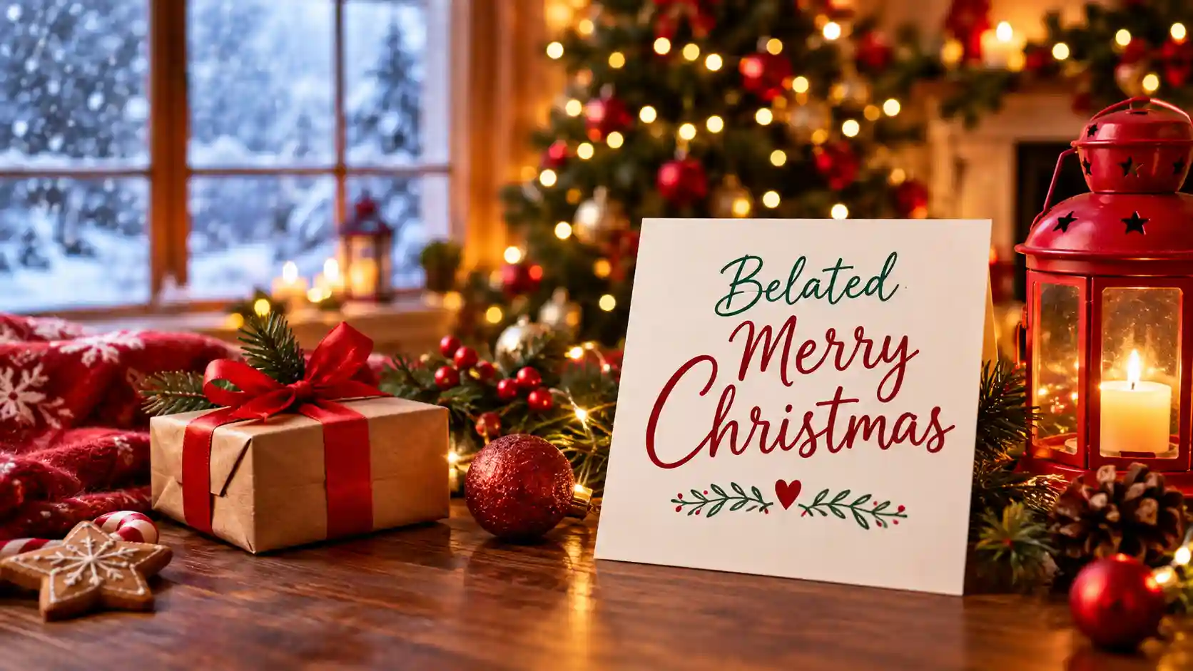 Belated Merry Christmas Wishes