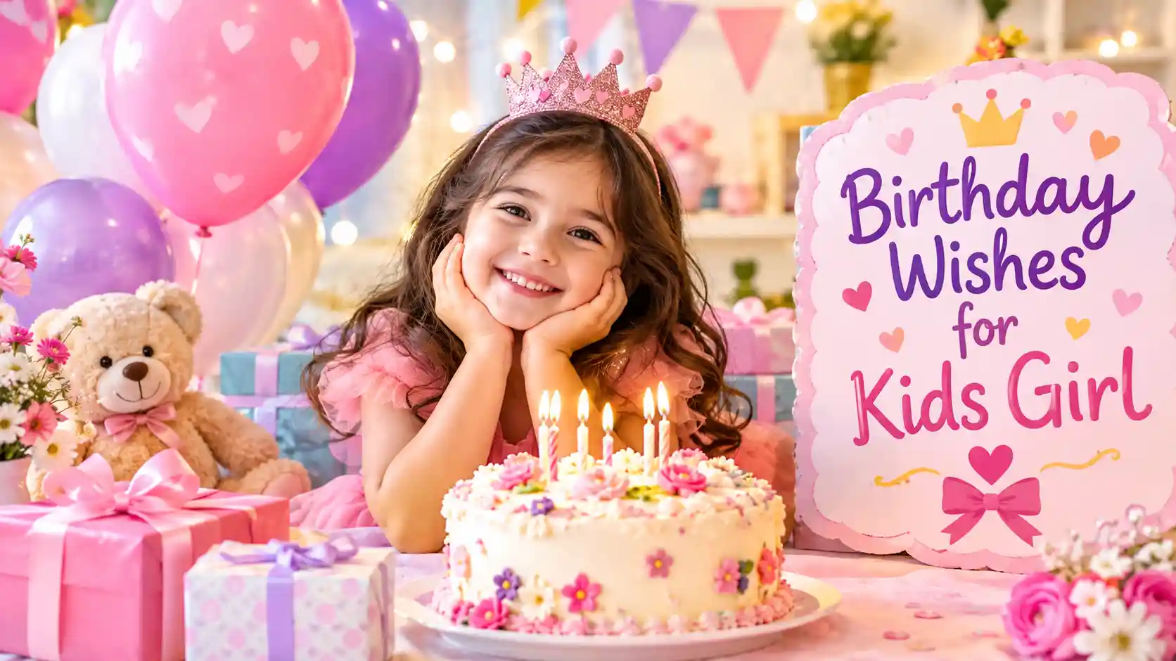 Birthday Wishes For Kids Girl