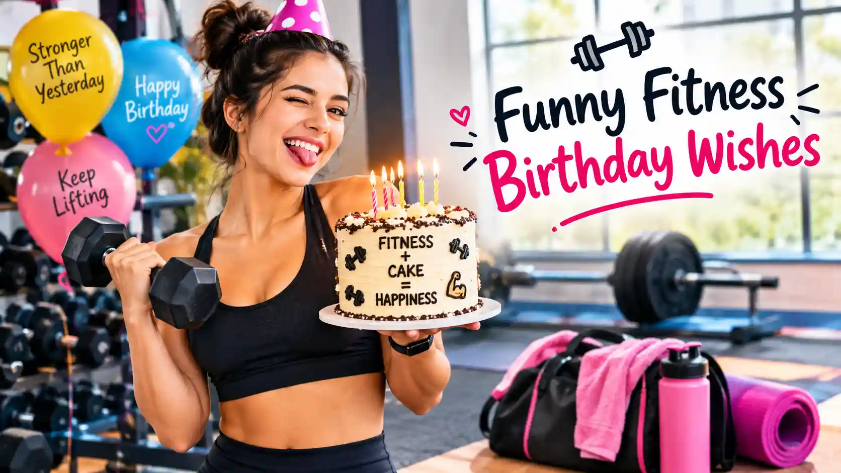 Funny Fitness Birthday Wishes