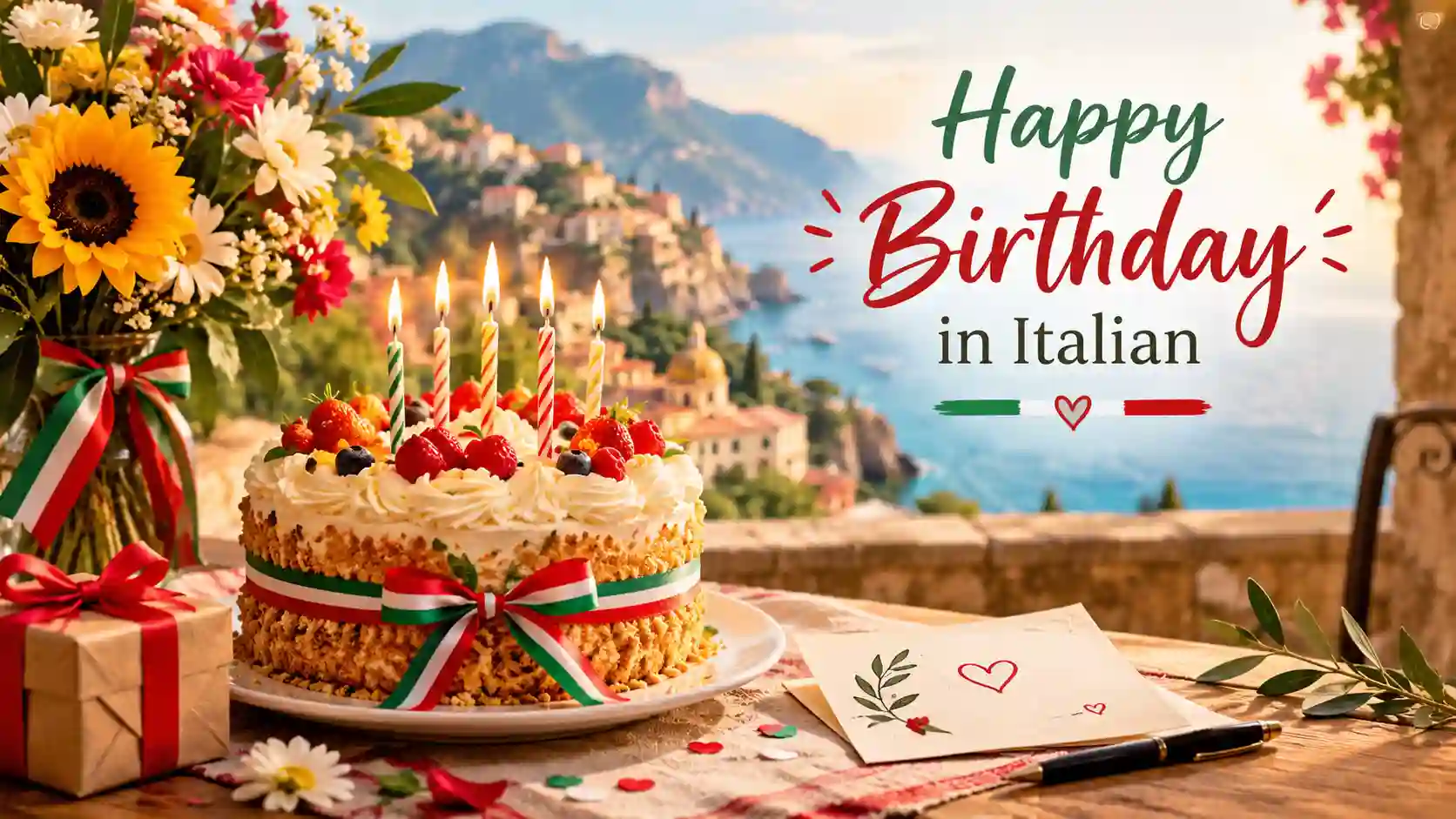 Happy Birthday Wishes in Italian