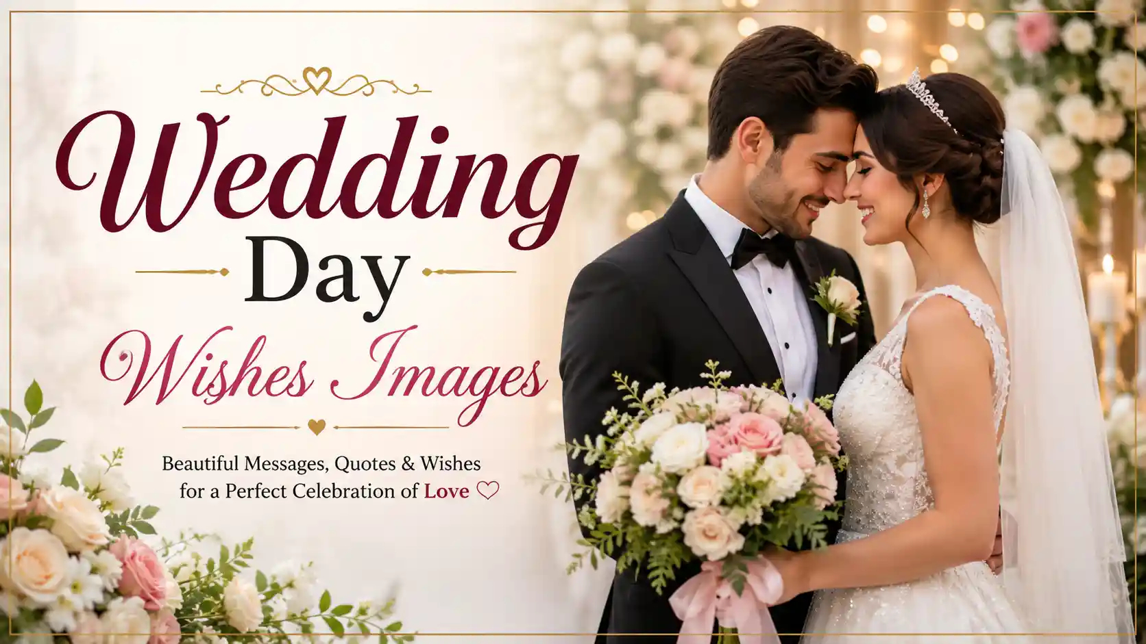 Wedding Day Wishes Images
